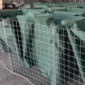 China Protective Gabion Baskets Galvanised 0.3m Width Defensive Barrier factory