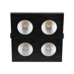 NEW 4 Eyes Each Led 100W DMX Theatre Lighting 50000 Hours Life Span 100° Field