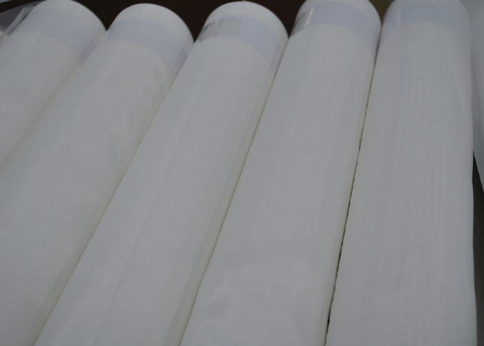 High Durability Polyester Screen Mesh Fabric , 305 Mesh Count Silk Screen Fabric