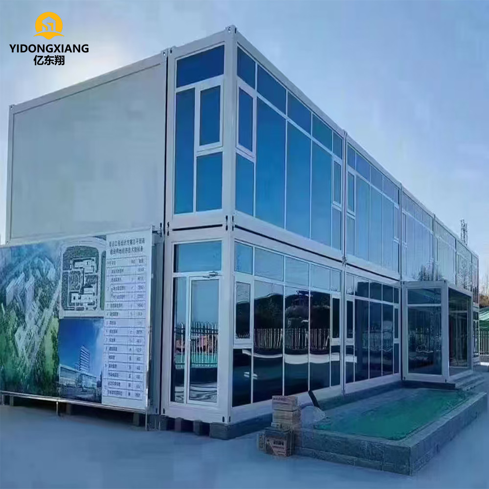 Module Prefabricated Container House Q235B Galvanized Steel Frame