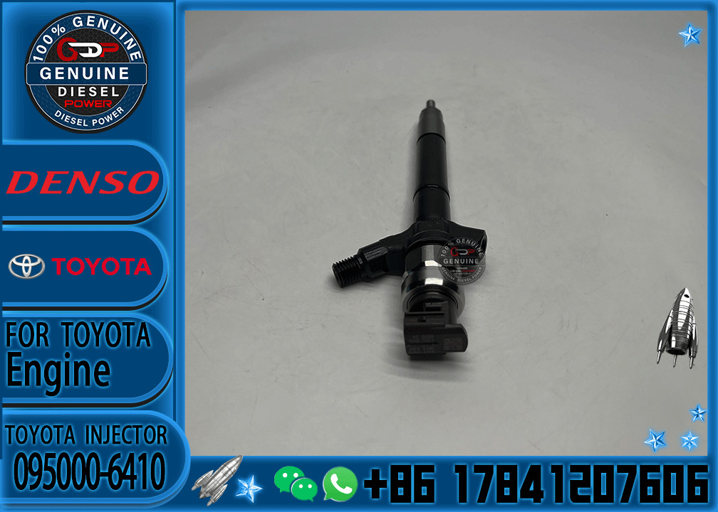 Fuel Injector 095000-6410/095000-6040 Diesel Fuel Injector 23670-0R030/23670-0R020 For Toyota Truck
