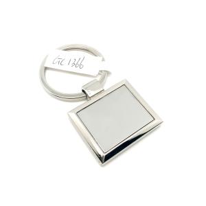 China Customized Logo Metal Keychain Holder Made of Zinc Alloy Material factory