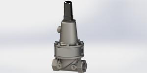 China Hydraulically Operated Differential Pressure Pilot , Diaphragm Differential Pressure Pilot factory