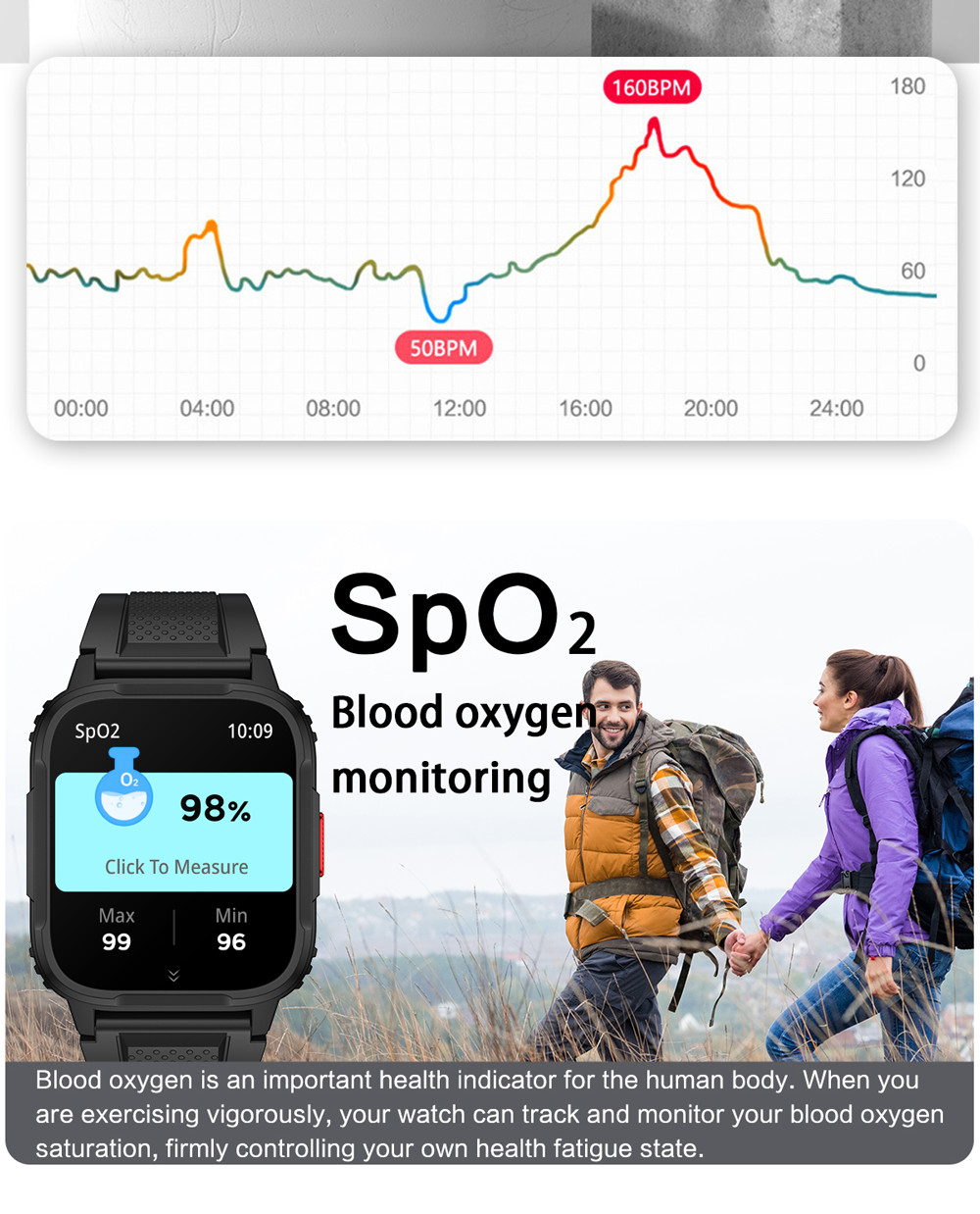 LW9 Waterproof Smart Watch IP68 Domestic with 240*282 pixel IPS Screen