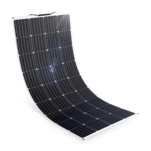 China 150W ETFE Surface Semi Flexible Solar Panel for Waterproof and Dustproof Performance factory