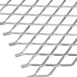 China Leaf Gutter Guard Flattened Aluminum Expanded Metal Mesh 4 Feet*8 Feet 3/4 #9 Sheet Grill factory