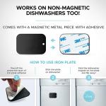 ROHS 3 Inch Small Round Dishwasher Clean Sign Magnets Reusable For Refrigerator