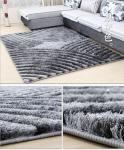 SHIMAX 5D Popular/Modern Polyester Shaggy Carpet for Living Room