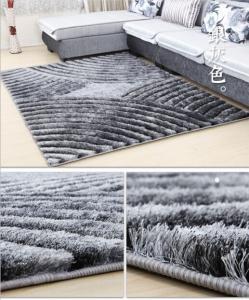 China SHIMAX 5D Popular/Modern Polyester Shaggy Carpet for Living Room factory