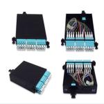 Fiber Optic equipment LGX type can be installed 12 24 core MTP MPO Cassette