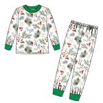 Wholesale Boutique Newborn Xmas Romper Pant Headband Hat 7pcs Outfits Infant