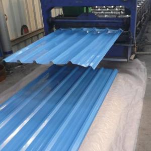 China PPGI 0.09-0.7Thickness Prepainted Galvanized Steel Sheets Color Coil Blue Color factory
