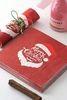 China Merry Christmas Paper Napkins Intimate Decoration Folded Size 6.5'' X 6.5&quot; factory