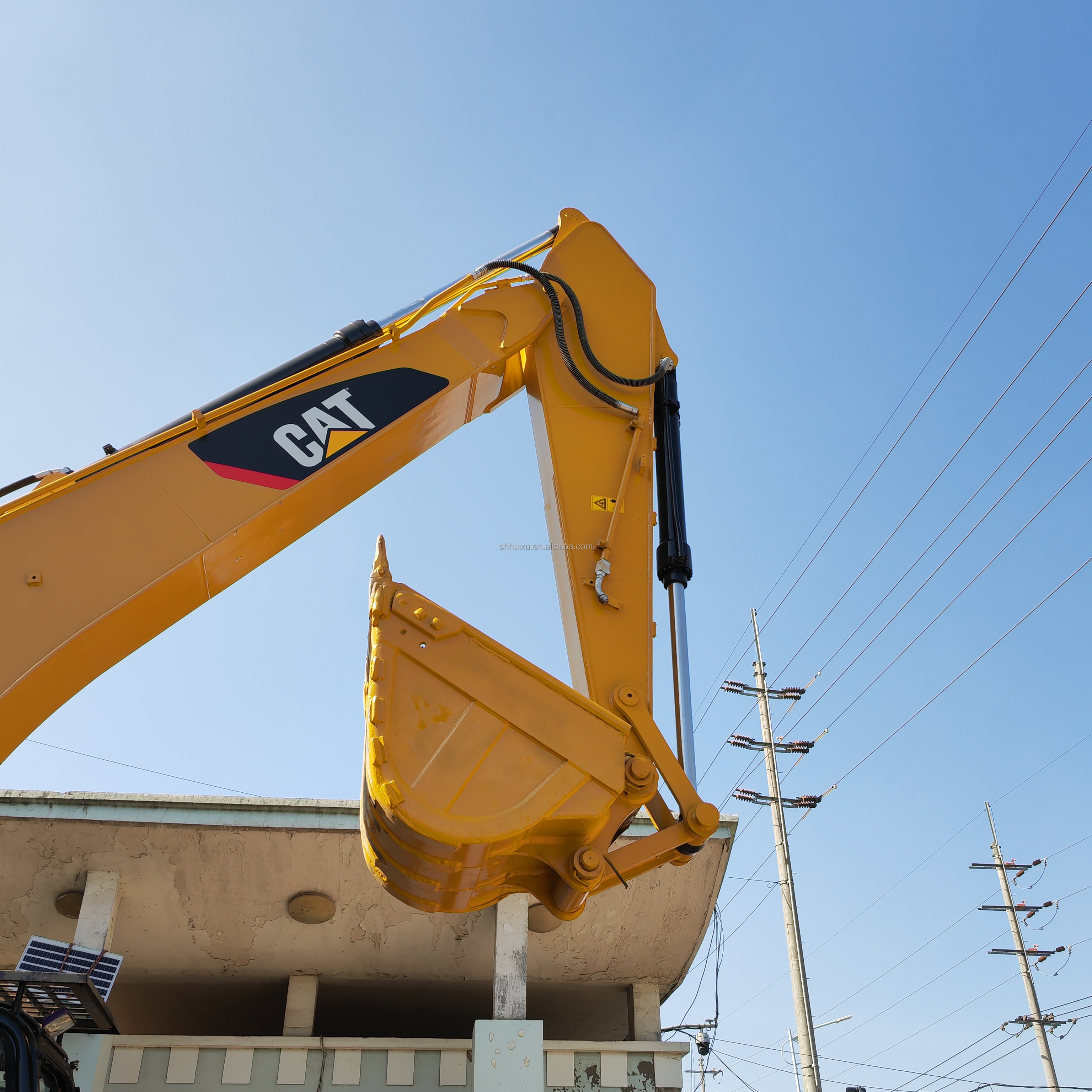 used crawler excavator cat320d/secodn hand original color cat 320d on sale