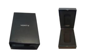 China OEM Black Wood Gift Box With Inside Velvet, Plain Wooden Keepsake Boxes For Packaging factory