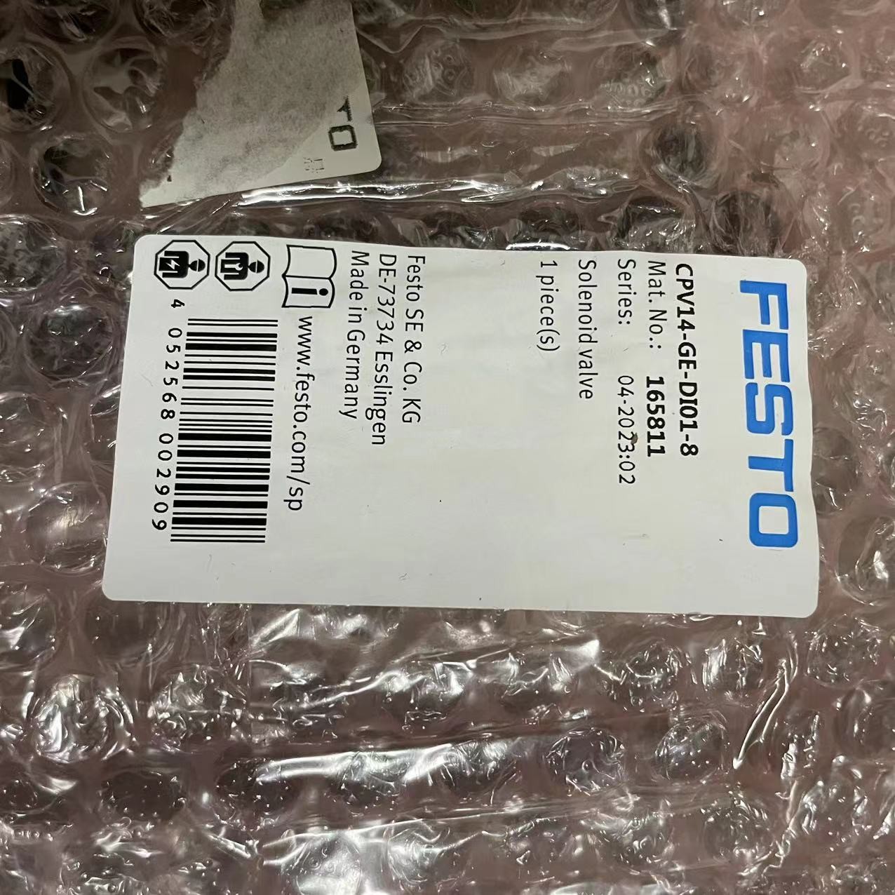 High Quality Original Electrical Interface Festor CPV14-GE-DI01-8 165811 Stock
