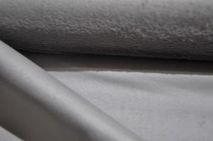 China 500gsm Print Pattern Rabbit Hair Suede Solid Suede Bonded Fleece Fabrics factory