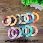 Fashion Prime ABS Plastic Custom Curtain Rings Circles Rod Accessories