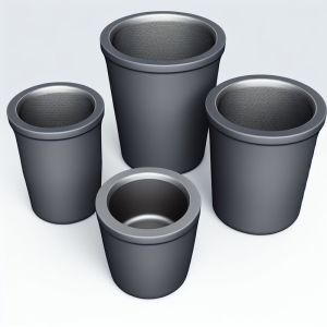 Customization Silicon Carbide Graphite Crucible For Melting Copper Various Sizes