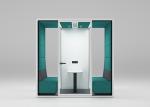 Aluminum Portable Soundproof Booth Fireproof Private Meeting Pods
