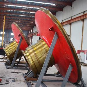 China Casting Steel End Cap Castings And Forgings Ball Mill End Cover Customized factory