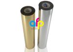 Paper / Paperboard Holographic Film Roll , Metalized Silver / Gold Hot Foil