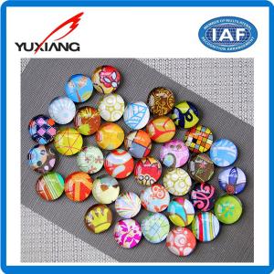 China Glass Crystal Fridge Decoration Magnets Custom Appearance 13mm Thickness factory