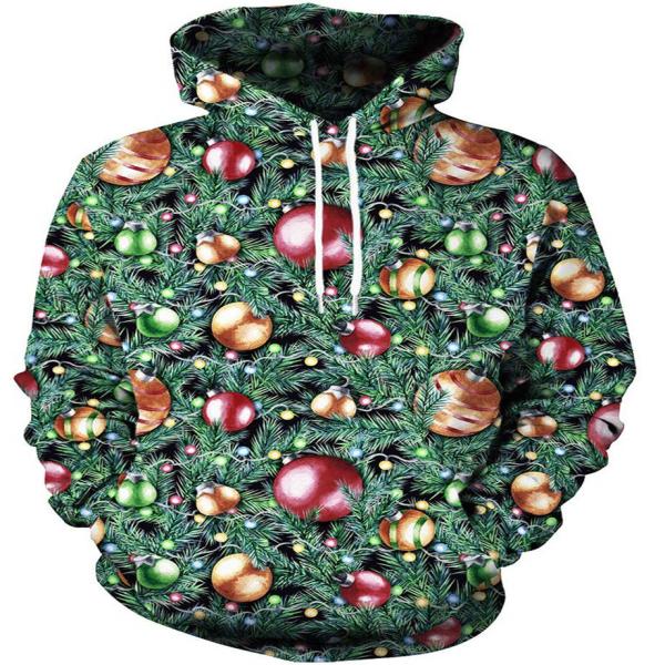 Graphic Print Drawstring Vintage Drop Shoulder Hoodies Thermal Long Sleeve