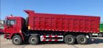 SHACMAN F3000 Tipper Dump Truck 8x4 380 EuroII Red WEICHAI Diesel Engine