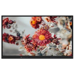 China 65 75 86 Inch Interactive Touch Screen Monitor Metal 2x15W Speakers WIFI Bluetooth Wireless Share from PAD Phone Laptop for School Education Office factory