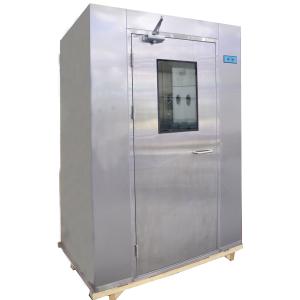 China Modular Air Shower Room Customized Size Double Doors Interlock Air Shower Clean Room Design factory