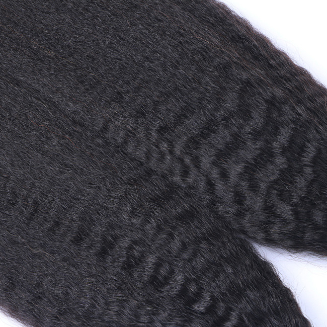 OEM Malaysian Yaki 26 Inch Raw Hair Bundles Vendors Kinky Straight 12A