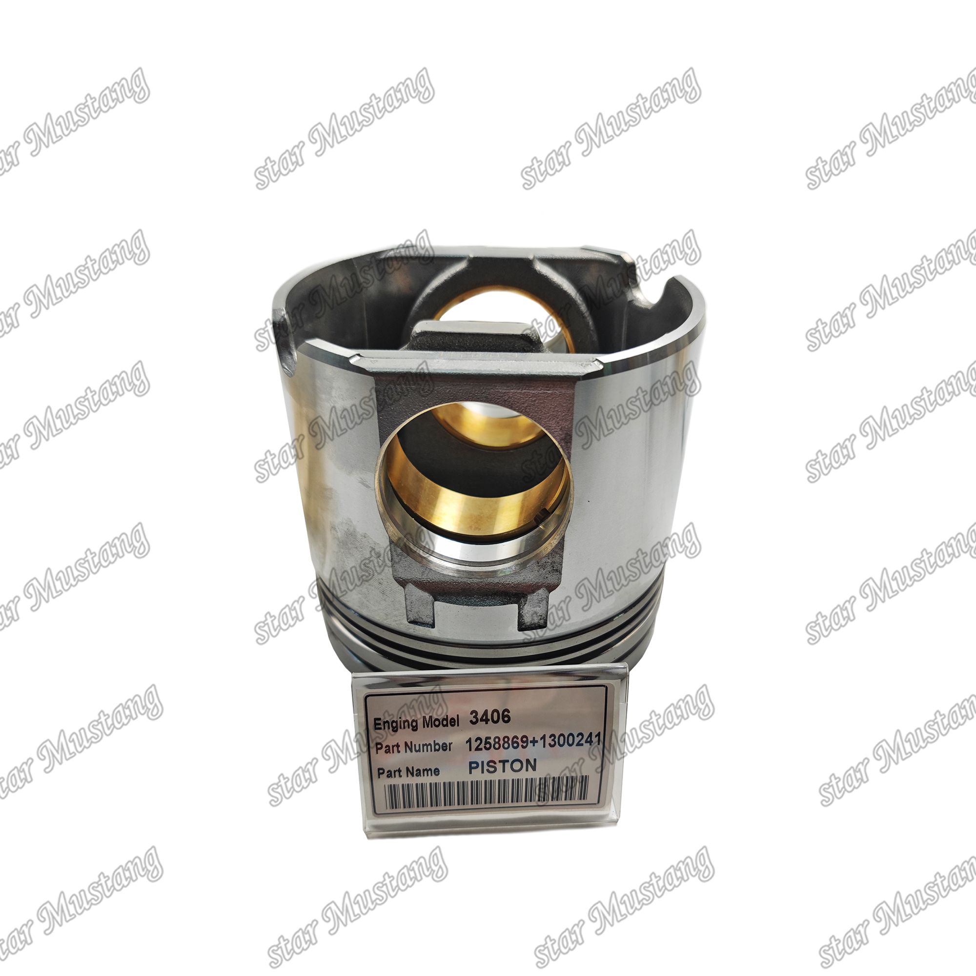 Diesel Engine Piston With Pin 3406 1258869 1300241