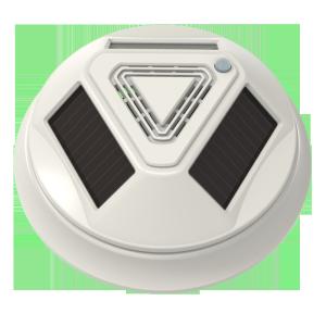 China Solar Wireless Photoelectric Smoke Detector factory