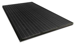 China 260 Watt Roof Tile 3.2mm Black Solar Pv Panels Building Integrated Power factory