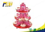 OEM ODM Cardboard Cake Display Stand Digital Printing Environmental Protection
