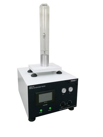 Plastic Textile Rubber Oxygen Index Apparatus Standard ISO4598-2 Fire Resistance