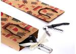 Vellum 100% Recycled Wine Bottle Paper Bags