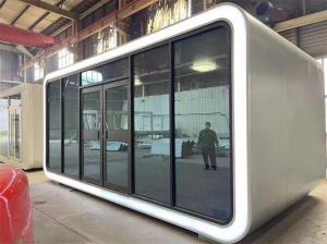 China Mobile Tiny Container House Office Pods Holiday Resort Hotel Apple Cabin House factory