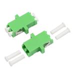 Factory price LC APC Single mode Fiber Optic Adapter Fiber Connector duplex LC