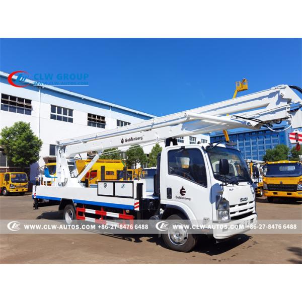 China Isuzu 4X2 18m Aerial Work Platform Truck factory