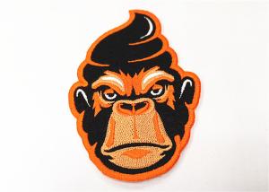 China Recycled Animal Logo Hat Patches Eco Friendly Felt Background 7.5cmX5cm factory