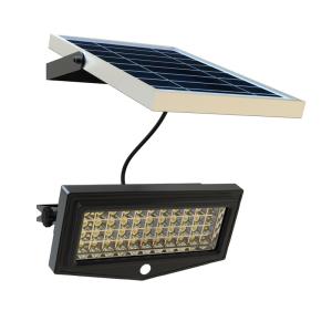 China 5V 10W Flood Solar Panel Yard Lights 2200 Lumin Remote Control Aluminum Material factory