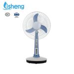 18" Battery Operated 12v 18 Inch Rechargeable Dc Fan Emergency Light Fan 12