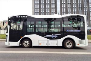 China 150kW Lithium ion Battery Air Suspension bus electric With 300km Range factory