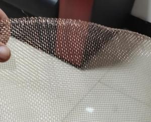 China Aluminum 0.045&quot;X0.053&quot; Metal Woven Wire Mesh 18x16 Mesh Per Inch For Insect Screen factory