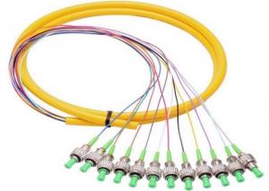 China FTTH FC APC Pigtail 9/125um MU MTRJ Pigtail Patch Cord factory