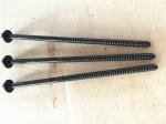 Concrete Forming Coil Bolt Metal Fasteners 300mm Length Black Finish Surface