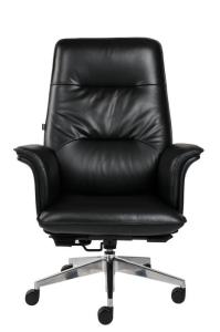 China 360 Degree Conjoined Armrest Leather Revolving Chair With Armrest factory