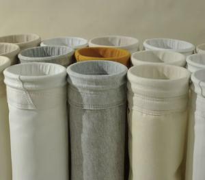 China Fiberglass Filter Bags Fiberglass Needle Felt Bag Industrial Dust Collector Filter Bags factory